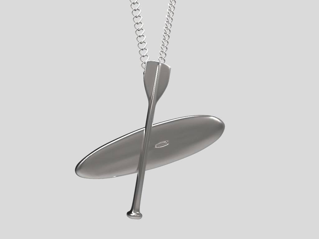 Pendant Charm Necklace Surfboard pendant Keychain 14K gold Charm Gift  Minimalist pendant