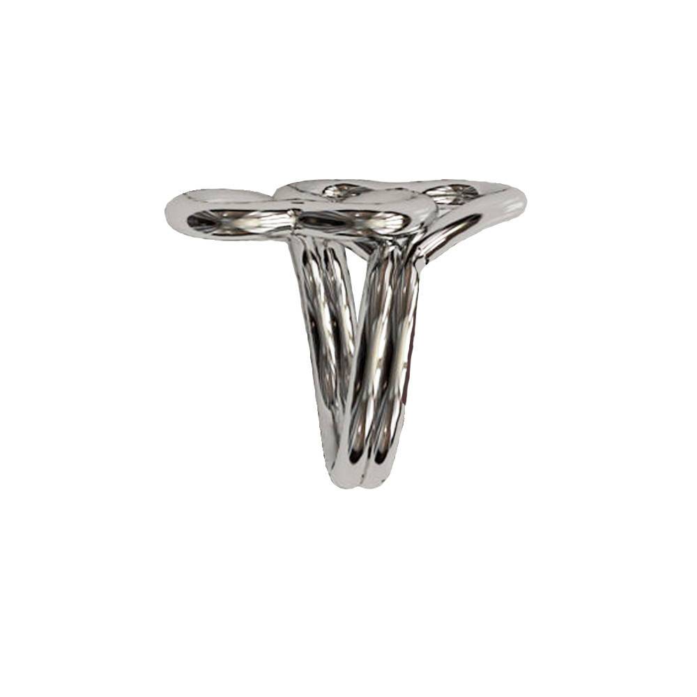 Promise ring Heart ring Twist ring Celtic Ring Minimalist ring Love ring  double ring 14K or 18K white gold