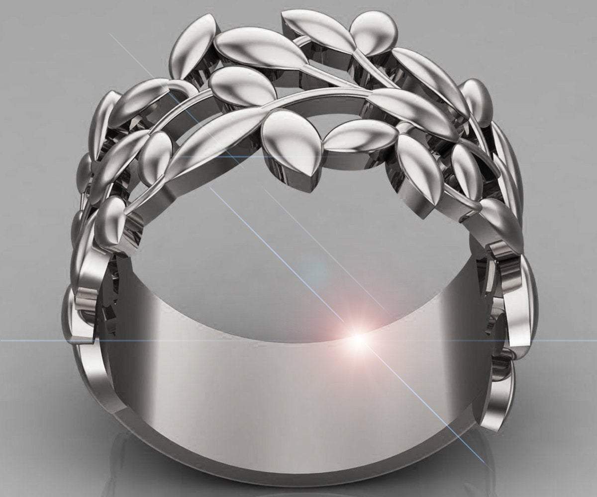 Filigree Ring, Filigree Flower Ring, Filigree Silver Band, Plumeria Flower Ring