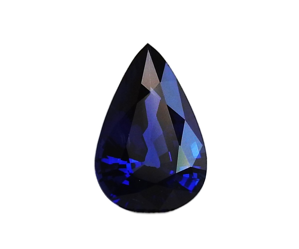 Fine Quality Gemstone Blue Sapphire Certified by GRS 4.28 ct Pear Shape Genuine Sri Lanka Sapphire for Sapphire Pendant or Sapphire Ring