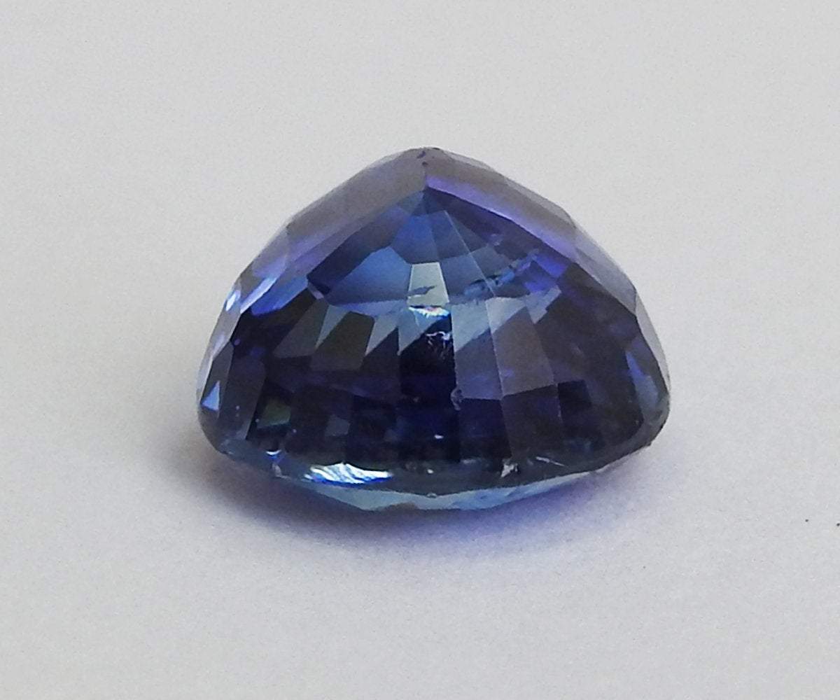 Round Blue Sapphire 9mm Gemstone Certified by GIA 5.32 carat Round Brilliant cut Genuine Sapphire for Gemstone Collectors or Valentines Gift