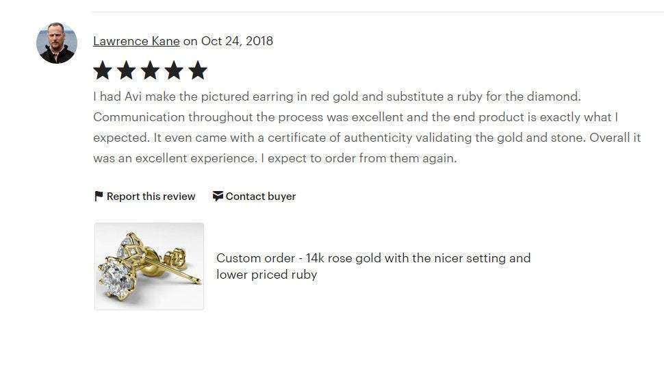 Rose Gold Diamond Stud Earrings, Filigree Studs, Half Carat Diamonds, Celtic Earrings, Wedding Ring, Anniversary Ring