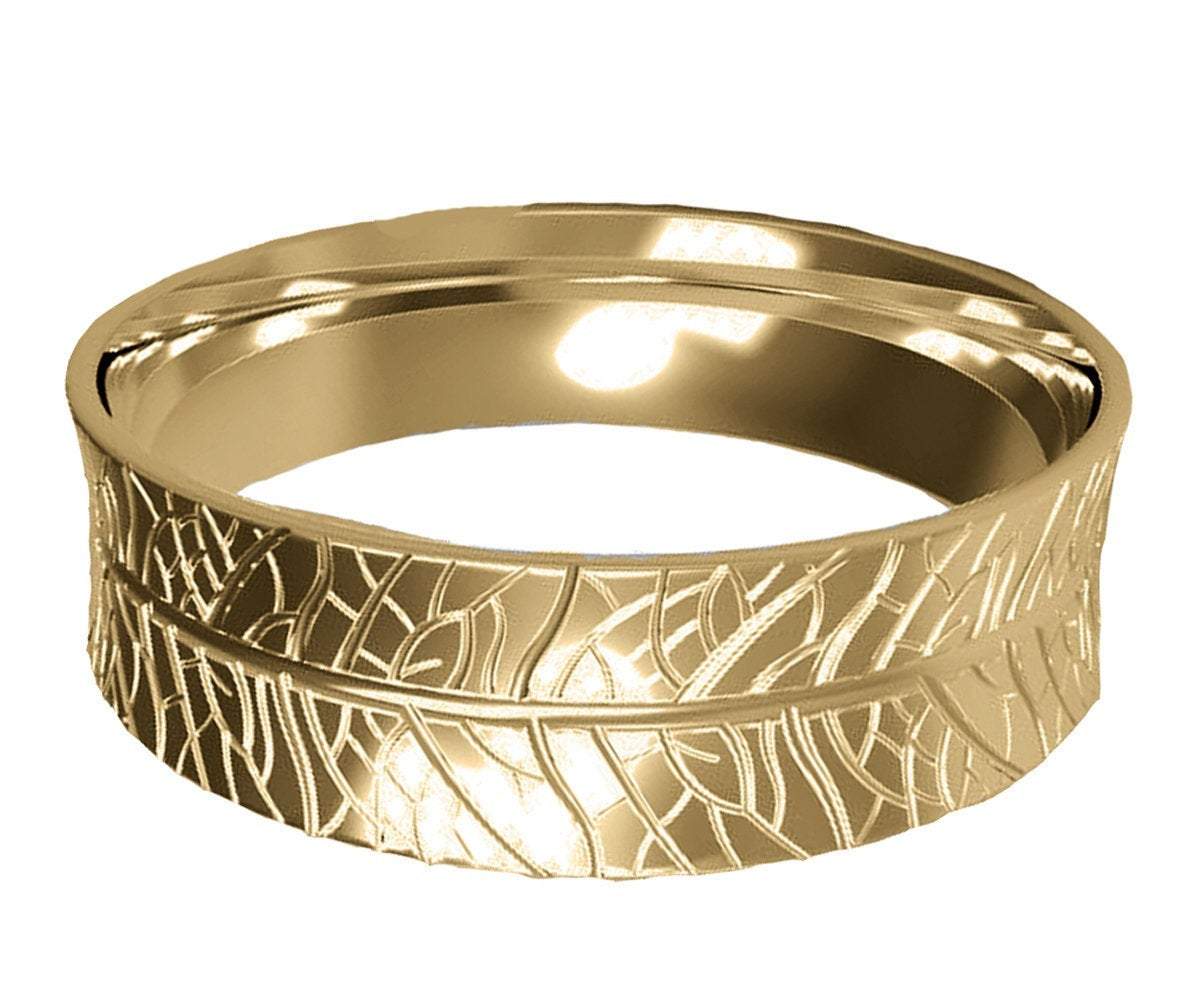 14K Milgrain Band, 7mm Wide Band, Engraved Band, Wedding Band, Gift for Her or Gift for Him