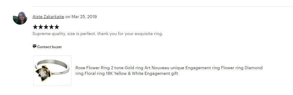 Solitaire Lotus Flower Ring, Leaves Diamond Ring, Unique Engagement ring, 18K Yellow gold Botanical Engagement Ring